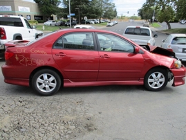 2007 TOYOTA COROLLA S PEARL RED 1.8L AT Z15049